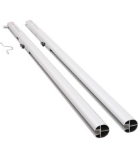 Uniwersalne słupki do siatkówki Coma-Sport S-089 – Aluminiowe, Tulejowane