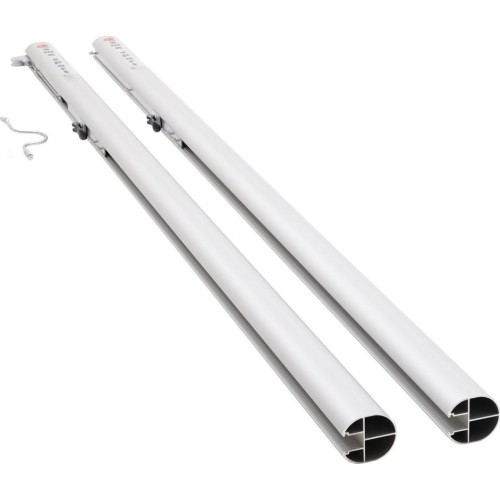 Uniwersalne słupki do siatkówki Coma-Sport S-089 – Aluminiowe, Tulejowane