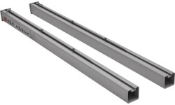 Słupki tenisowe Coma-Sport T-303, aluminiowe, tulejowane