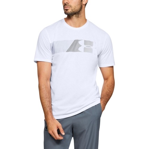 Męska koszulka Under Armour Fast Left Chest 2.0 SS Shirt - White