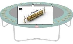 Sprężyny do trampoliny BERG Talent - Goldspring Talent x10