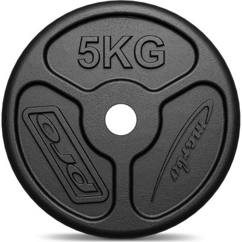 Talerz obciążeniowy żeliwny Marbo Slim 5 kg 31 mm