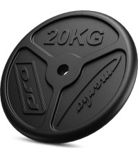 Talerz obciążeniowy żeliwny Marbo Slim 20 kg 31 mm
