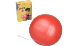 Piłka rehabilitacyjna Yate Overball, czerwona, 23 cm