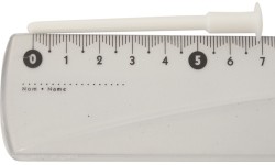 Piłka rehabilitacyjna Yate Overball, czerwona, 23 cm