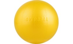 Piłka rehabilitacyjna Yate Overball, żółta, 23 cm