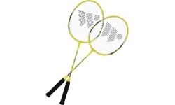 ALUMTEC 4466 ZESTAW DO BADMINTONA 2 SZT + LOTKI 3 SZT+SIATKA+LINIE WISH