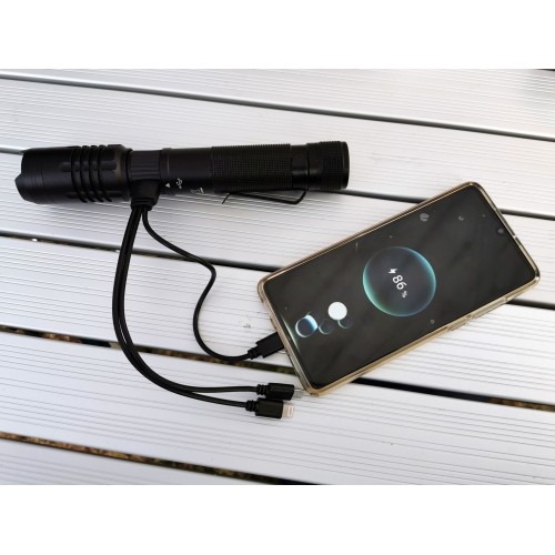 Latarka LED z funkcją powerbanku Origin Outdoors
