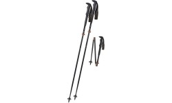 Kije do nordic walking Komperdell Carbon FXP.4 Exp. Vario, 105-125 cm, para