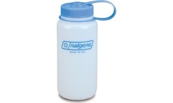 Butelka sportowa Nalgene Drinking HDPE WM - biała, 0,5 l 