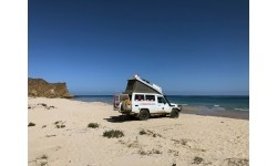 Hermetyczny pojemnik transportowy BasicNature Wide Mouth Square, 40L