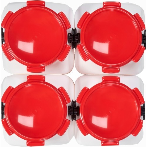 Hermetyczny pojemnik transportowy BasicNature Wide Mouth Square, 40L