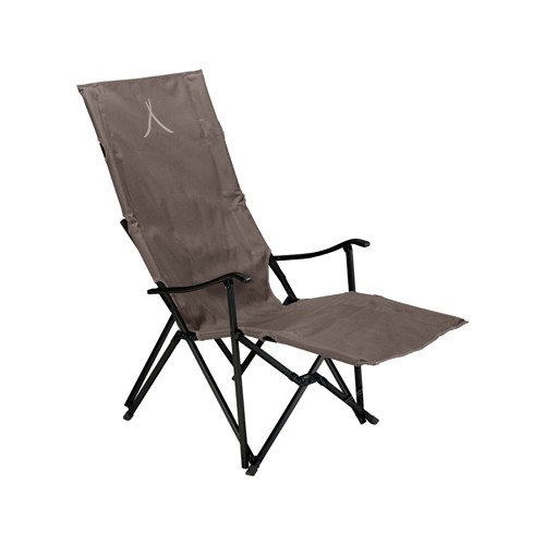 Składane krzesło turystyczne kempingowe Grand Canyon El Tovar Lounger Falcon - Wysokie oparcie, podnóżek