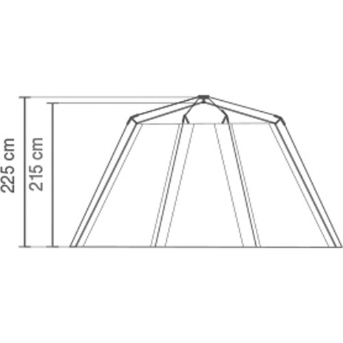 Namiot Coleman Octagon BlackOut, 8-osobowy