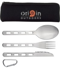 Zestaw sztućców turystycznych Origin Outdoors Biwak Backcountry Toolkit