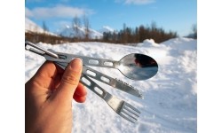 Zestaw sztućców turystycznych Origin Outdoors Biwak Backcountry Toolkit