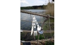 Zestaw sztućców turystycznych Origin Outdoors Biwak Backcountry Toolkit