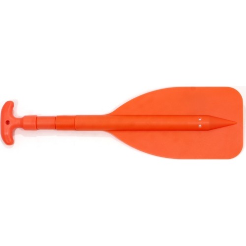 Wiosło teleskopowe BasicNature Mini 107cm, pomarańczowe