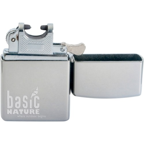  Zapalniczka wiatroodporna polerowana BasicNature Arc USB