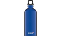 Aluminiowa butelka podróżna sportowa do picia SIGG Alu Drinking Traveller - 0,6 l, niebieska
