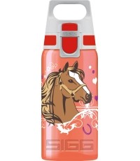 Butelka podróżna sportowa do picia dla dzieci SIGG Viva Kids One - 0,5l, Konie