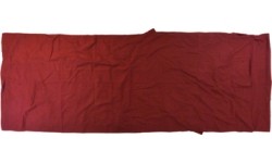 Wkładka do śpiwora prostokątnego Origin Outdoors Cotton, Bordowa