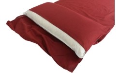 Wkładka do śpiwora prostokątnego Origin Outdoors Cotton, Bordowa