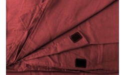 Wkładka do śpiwora prostokątnego Origin Outdoors Cotton, Bordowa