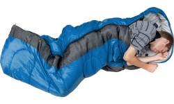 Śpiwór Origin Outdoors Summer Rectangular, niebiesko-szary