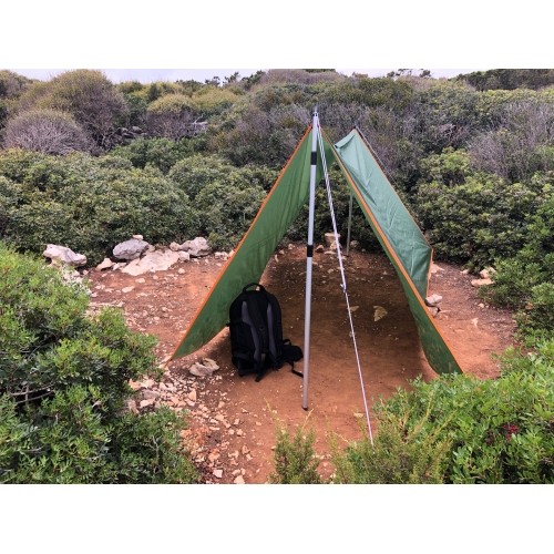 Plandeka Origin Outdoors, zielona, 300x300 cm