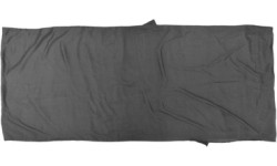 Wkładka do śpiwora Origin Outdoors Ripstop Silk, prostokątna, ciemnoszara