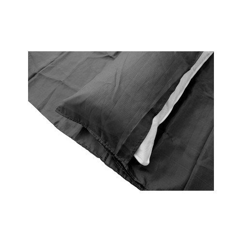 Wkładka do śpiwora Origin Outdoors Ripstop Silk, prostokątna, ciemnoszara