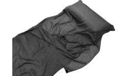 Wkładka do śpiwora Origin Outdoors Ripstop Silk, prostokątna, ciemnoszara