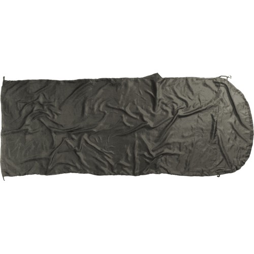 Wkładka do śpiwora półprostokątnego Origin Outdoors Hoody Silk, Szara