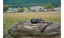 Wkładka do śpiwora półprostokątnego Origin Outdoors Hoody Silk, Szara