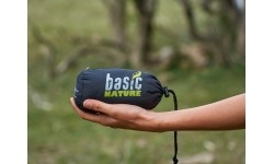 Wkładka do śpiwora półprostokątnego Origin Outdoors Hoody Silk, Szara