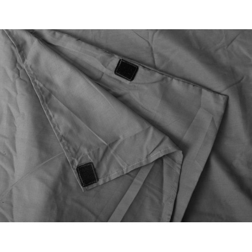 Wkładka do śpiwora Origin Outdoors Poly-Cotton, prostokątna, antracyt
