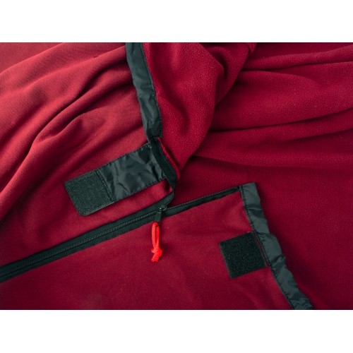 Wkładka do śpiwora typu mumia Origin Outdoors Microfleece, Bordowa
