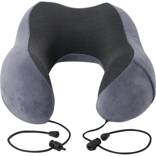 Poduszka pod kark Origin Outdoors, pianka memory, szara