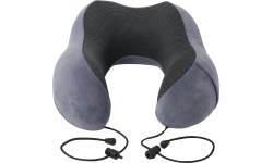 Poduszka pod kark Origin Outdoors, pianka memory, szara