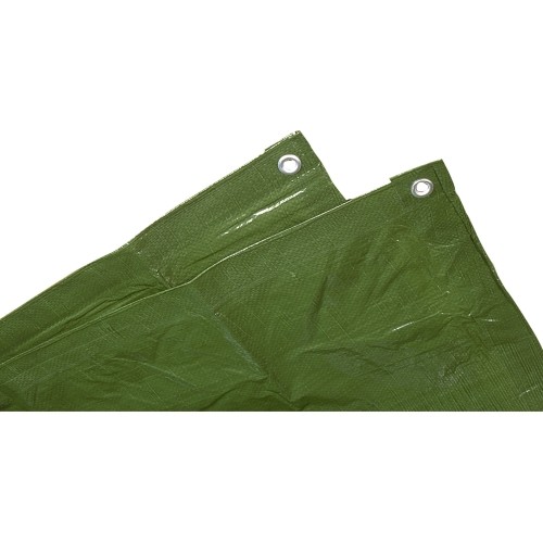 Plandeka biwakowa turystyczna outdoorowa Relags 2x3 m, Zielona