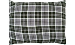 Poduszka podróżna BasicNature Travel Comfort, 40x30 cm, w kratę