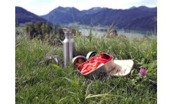 Butelka podróżna sportowa do picia Origin Outdoors Active - 0,75 l, szara