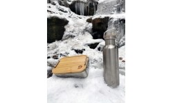 Butelka podróżna sportowa do picia Origin Outdoors Active - 0,75 l, szara