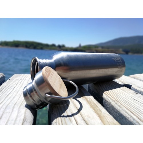 Butelka podróżna sportowa do picia Origin Outdoors Active - 0,75 l, szara