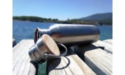 Butelka podróżna sportowa do picia Origin Outdoors Active - 0,75 l, szara