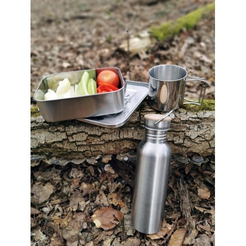 Butelka podróżna sportowa do picia Origin Outdoors Active - 0,75 l, szara