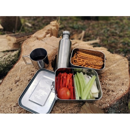 Butelka podróżna sportowa do picia Origin Outdoors Active - 0,75 l, szara