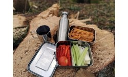 Butelka podróżna sportowa do picia Origin Outdoors Active - 0,75 l, szara