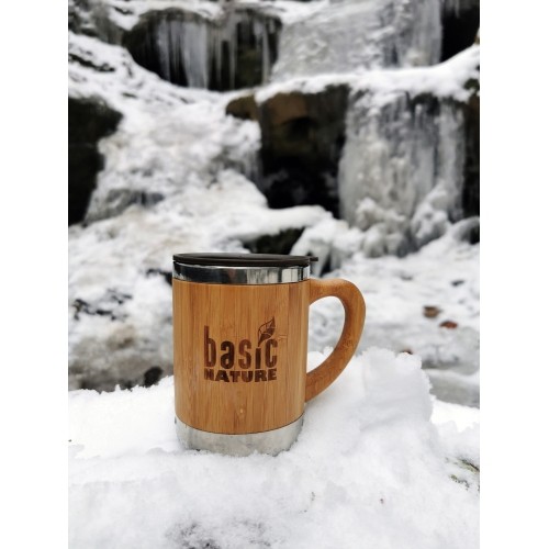 Kubek BasicNature Beaker Bamboo, 0,3 l